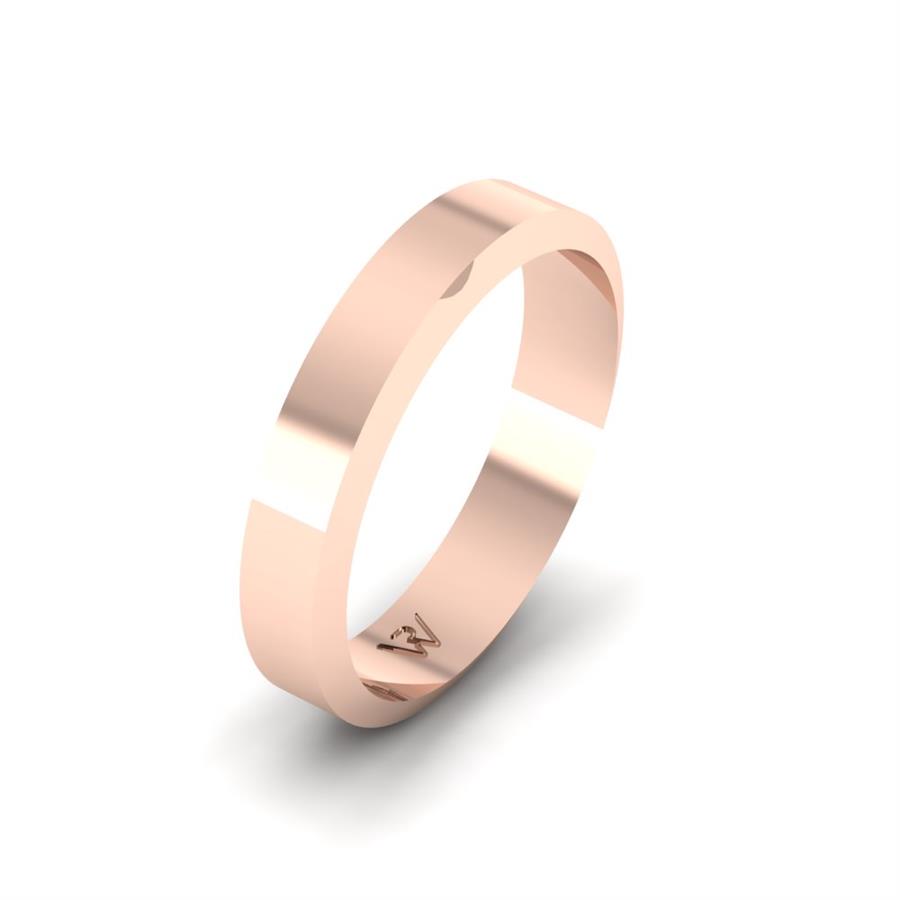 Alliances Modernes Homme Douceurine Or Rose