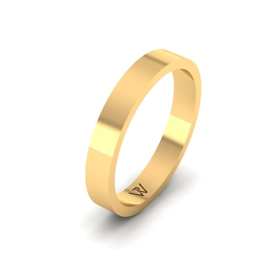 Alliances Modernes Homme Floralet Or Jaune
