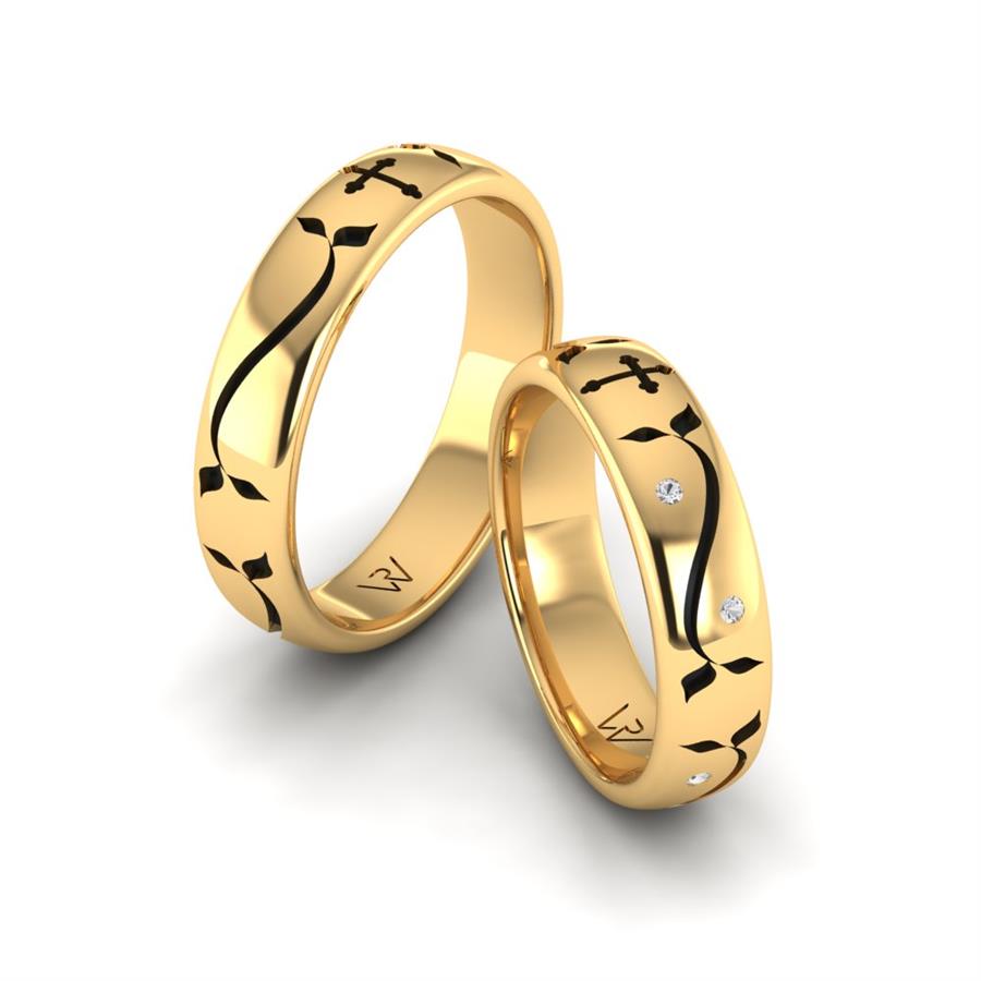 Alliances modernes Infinite Shake Or Jaune