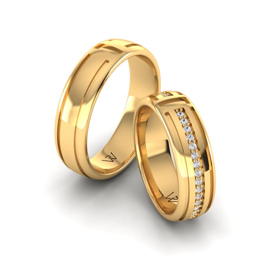 Alliances modernes Liam Or Jaune