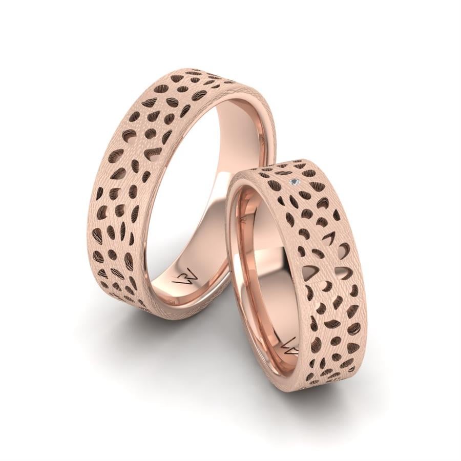 Alliances modernes Pol Or Rose