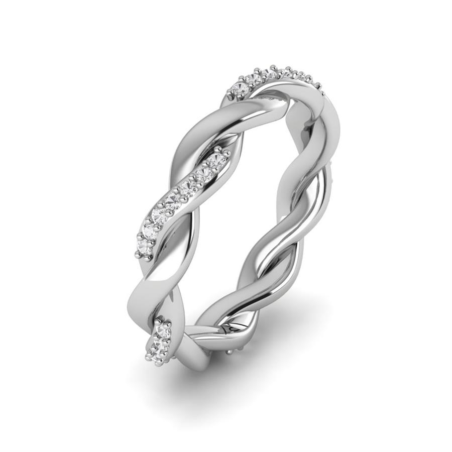 Alliances Modernes Promesse Or Blanc