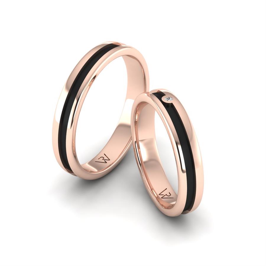 Alliances modernes Sensual Caftan Or Rose