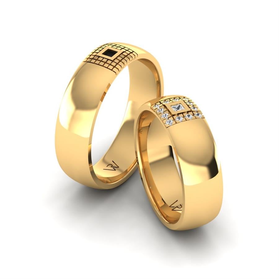 Alliances modernes Shamrock Or Jaune