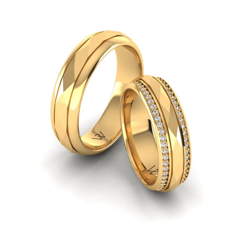 Alliances modernes Tamara Or Jaune