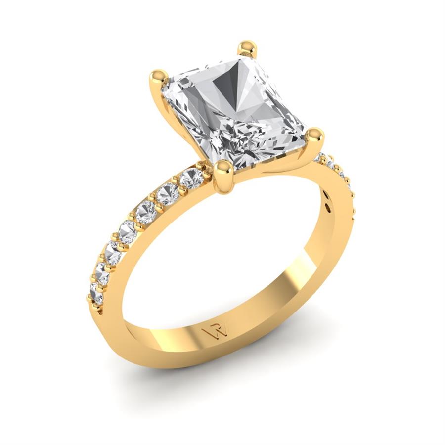 Bagues Clarté Or Jaune Diamant 2.3 ct