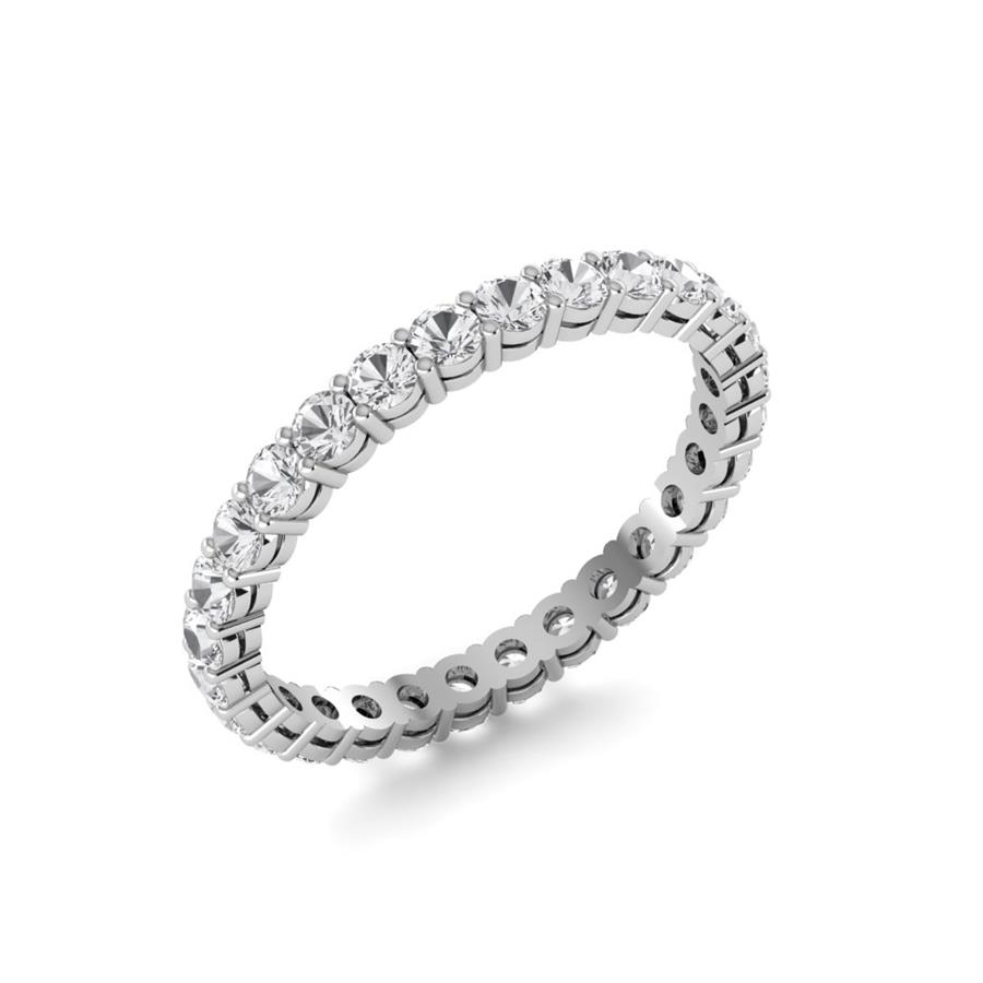 Bagues Toujours Or Blanc Oxyde de zirconium 1.15 ct