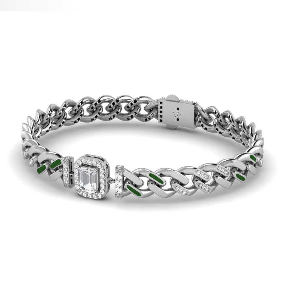 Bracelets Royal Argent Blanc - Blanc