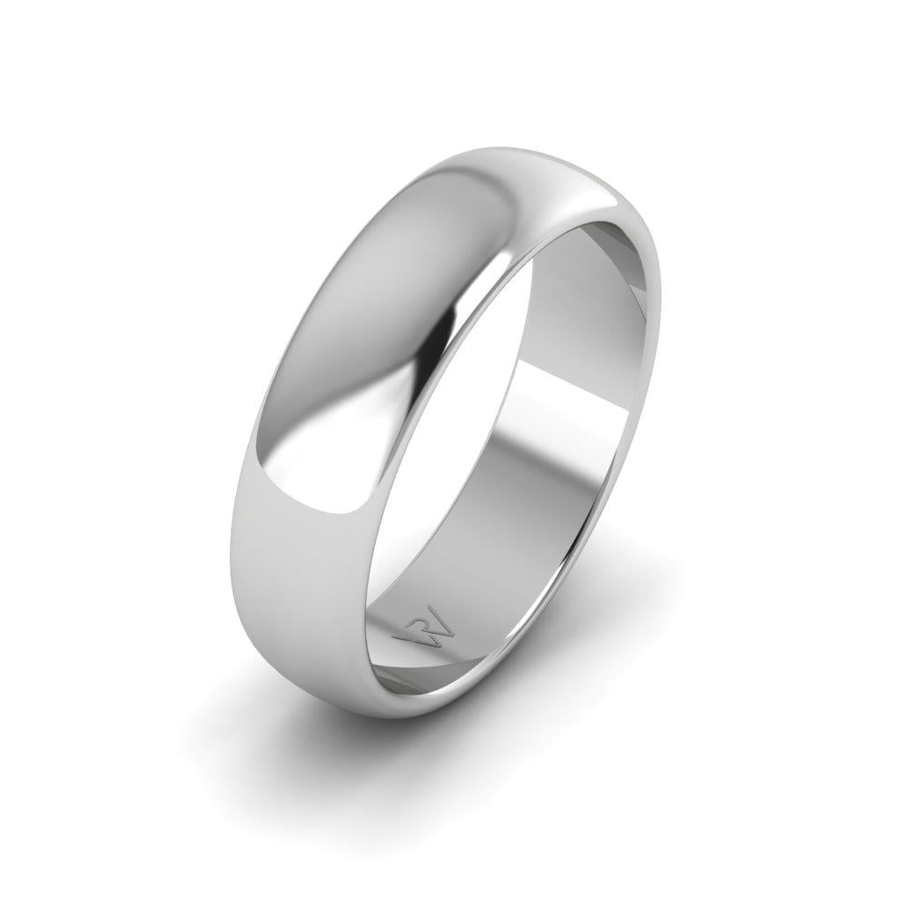 Classic wedding rings for men Fusionnel White Gold 