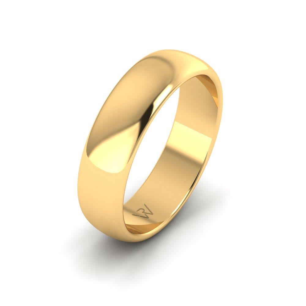 Classic wedding rings for men Fusionnel Yellow Gold 