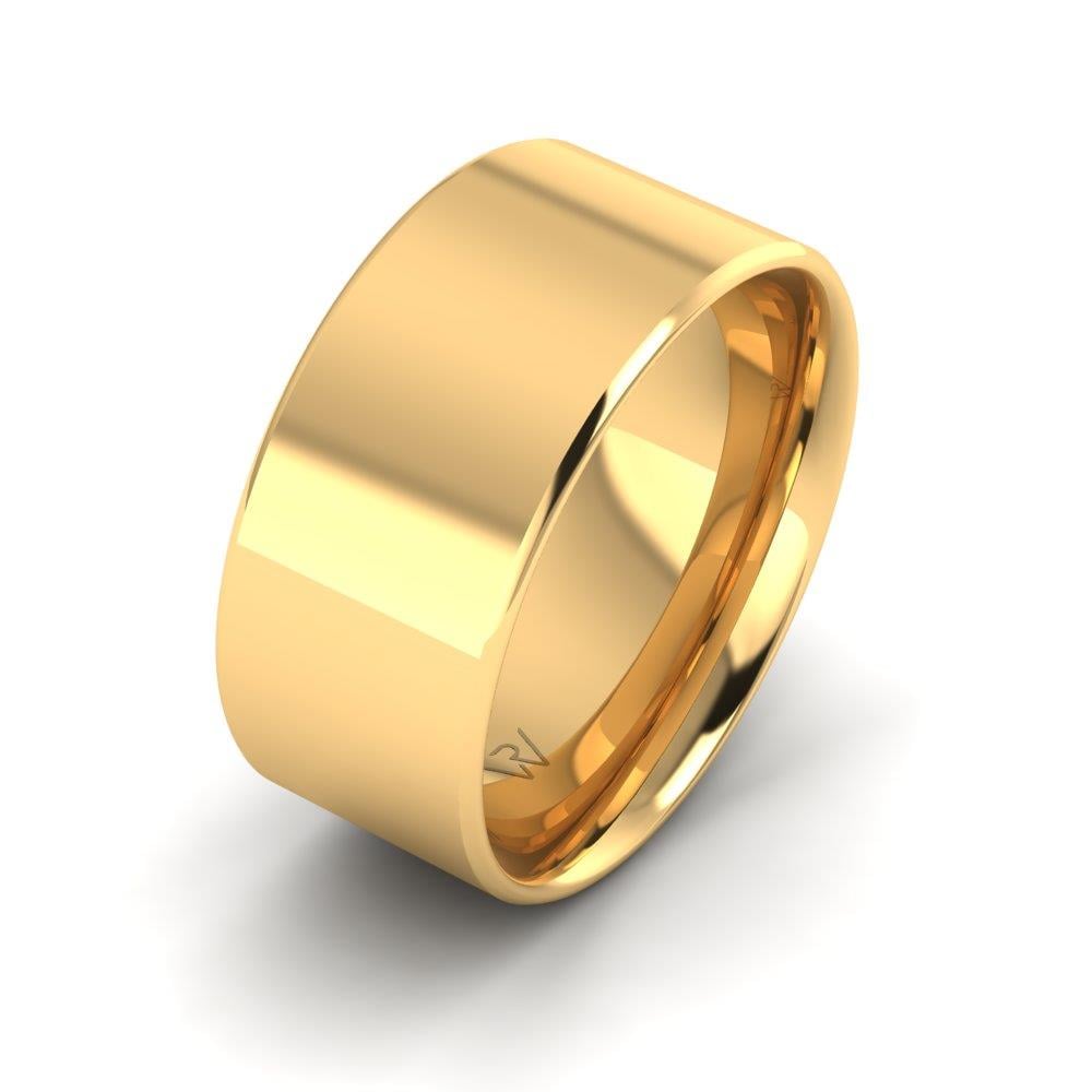Classic wedding rings for men Idylle Yellow Gold 