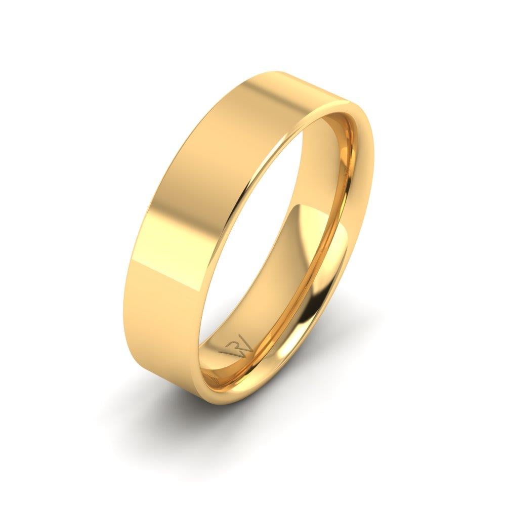 Classic wedding rings for men Rêve Yellow Gold 