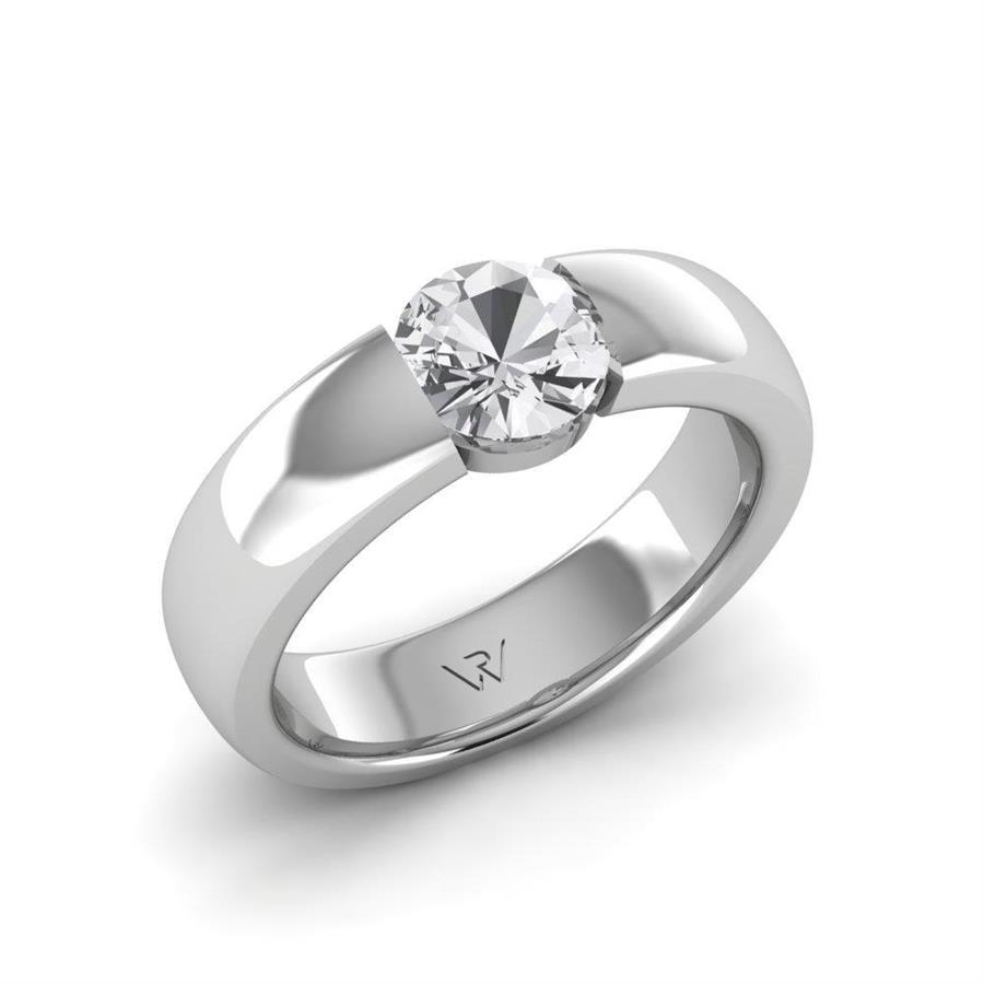 Solitaires Pureté Or Blanc Diamant 2.79 ct
