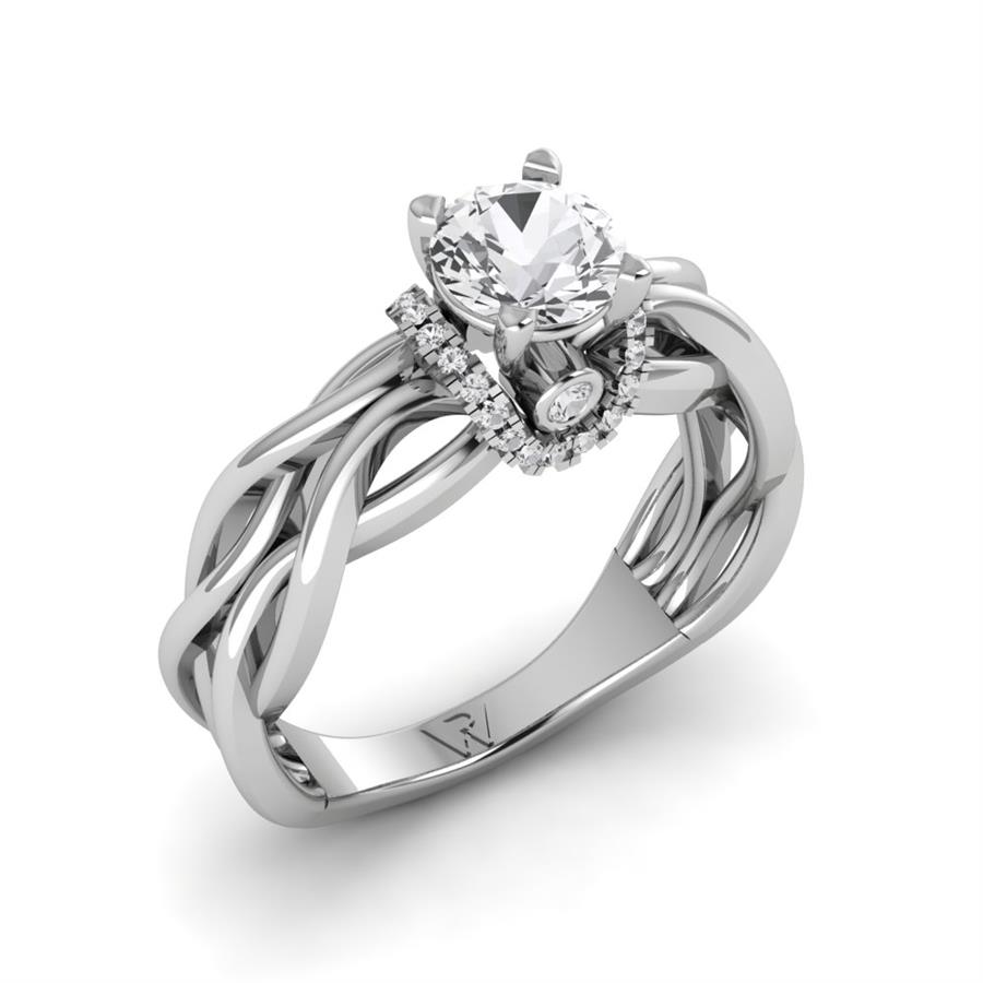 Soltaires Tessa Or Blanc Diamant 0.80 ct