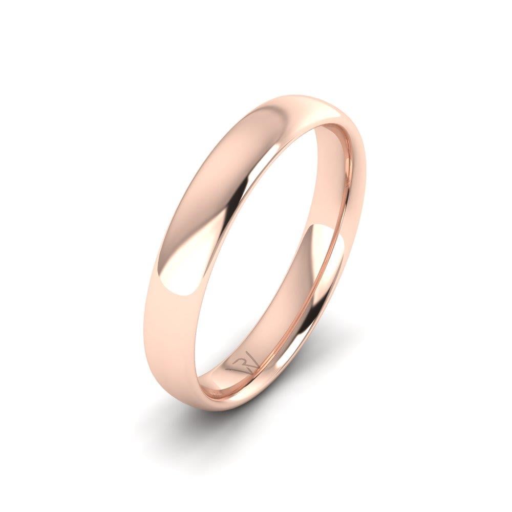 Classic men's wedding rings Eternal Rose Gold 