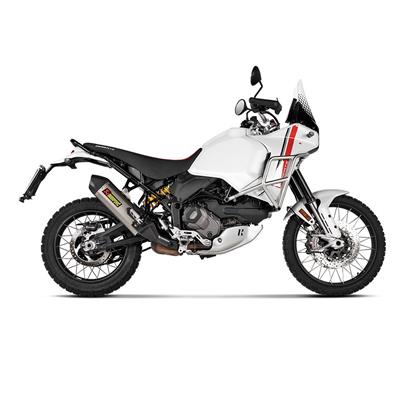 Akrapovic S-D9SO19-HJAT DUCATI DESERT X (22-24) SLIP-ON LINE (TITANIUM) Egzoz