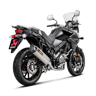 Akrapovic S-S6R9-WT SUZUKI V-STROM 650 (17-24) RACING LINE (TITANIUM) Egzoz