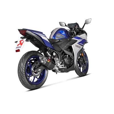 Akrapovic S-Y3R1-APC YAMAHA MT-25 (16-24) - R25 (15-24) - YZF-R25 (14-24) RACING LINE (CARBON) Egzoz