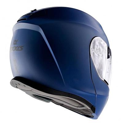 Axxis Gecko Sv Solid Matt Blue Çene Açilir Motosiklet Kaskı