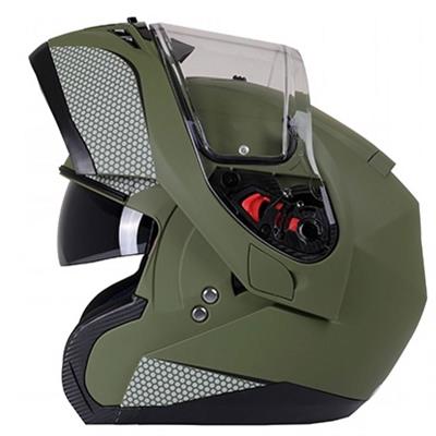 Axxis Roc Sv Matt Titanium Çene Açilir Kask