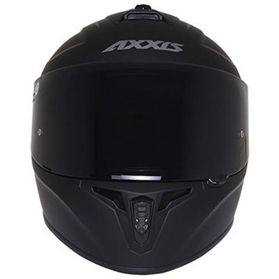 Axxis Roc Sv Solid Matt Black Çene Açilir Kask
