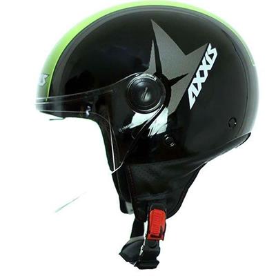 Axxis Square B1 Gloss Black Full Face Motosiklet Kaskı