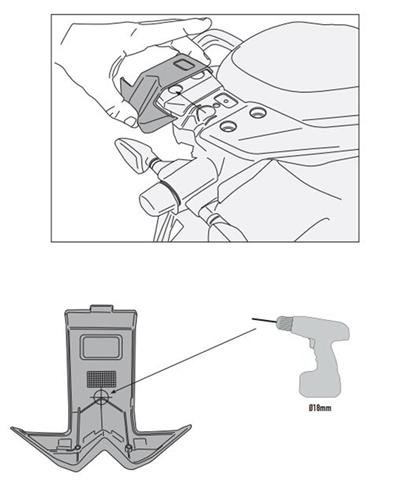 Givi SRA6706 APRILIA CAPONORD 1200 (13-17) Arka Çanta Taşıyıcı