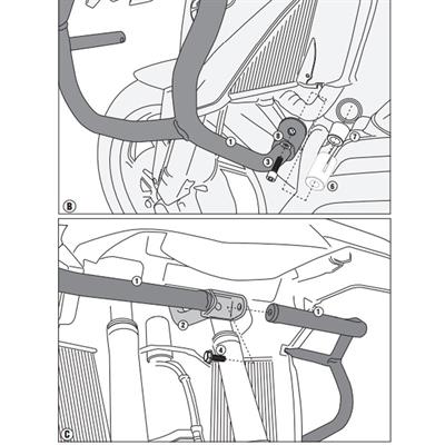 Givi TNH5114 BMW R 1200 GS (13-16) Koruma Demiri