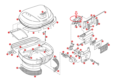 Givi Z134 Çanta Tabla Düğmesi Montaj Sacı E52