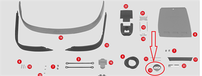 Givi Z200 Amblem E21-E35-E41-E360-E460