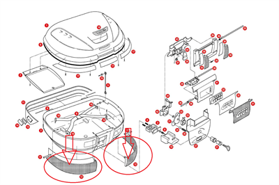 Givi Z223 Çanta Reflektörü Takım E52