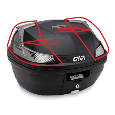 Givi Z4506FR Çanta Reflektörü Takım B37NT-B47NT