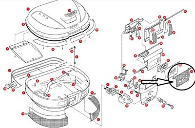 Givi Z617NR Çanta Reflektörü Orta Siyah E52