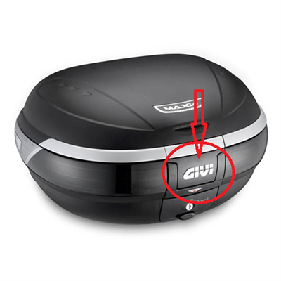 Givi Z617NR Çanta Reflektörü Orta Siyah E52