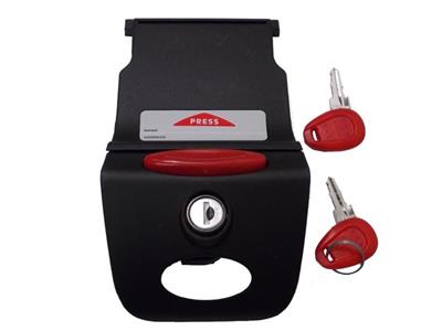 Givi Z641NM2 Çanta Kilit Mekanizması Kırmızı Anahtarlı V46-V35