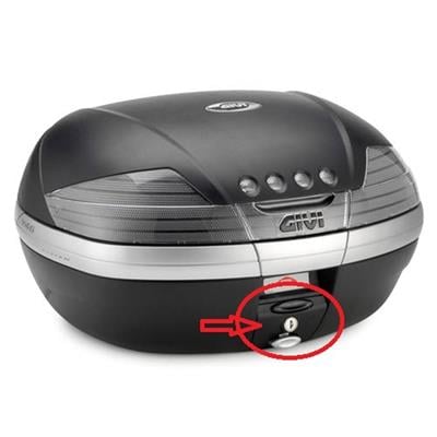 Givi Z641NTM Çanta Kilit Mekanizması Gri Anahtarlı V46-V35-E340-E370-E470
