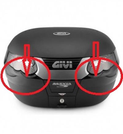 Givi Z693N902R Çanta Yan Çıta Siyah (TK) E55