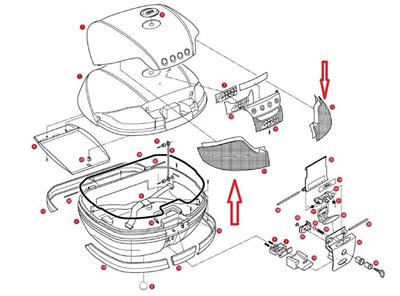 Givi Z731 Çanta Reflektörü Takım V46