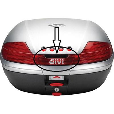 Givi Z732KIT Çanta Reflektörü Orta Kırmızı V46