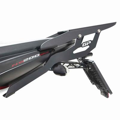 GP Kompozit Bajaj Pulsar NS 200 2011-2023 Uyumlu Arka Çanta Demiri Siyah