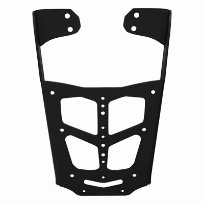 GP Kompozit Bajaj Pulsar NS 200 2011-2023 Uyumlu Arka Çanta Demiri Siyah