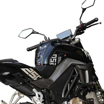 GP Kompozit CF Moto 250 NK 2018-2022 Uyumlu Tank Pad Seti Gri