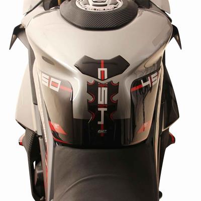 GP Kompozit CF Moto 450 SR 2023-2024 Uyumlu Tank Pad Seti Kırmızı