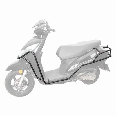 GP Kompozit Honda Activa 2023-2024 Uyumlu Motor Koruma Demiri Siyah