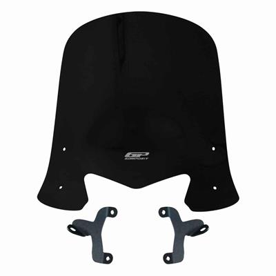 GP Kompozit Honda Dio 2021-2023 Uyumlu Kısa Ön Cam Siyah