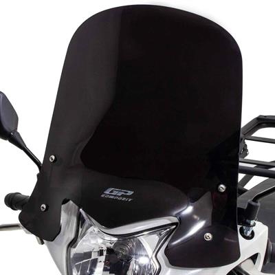 GP Kompozit Honda Dio 2021-2023 Uyumlu Kısa Ön Cam Siyah