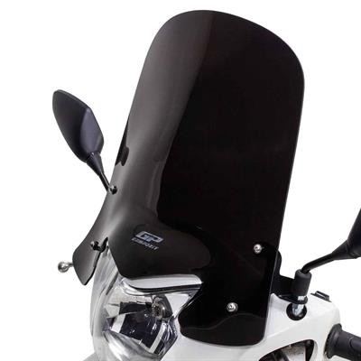 GP Kompozit Honda Dio 2021-2023 Uyumlu Kısa Ön Cam Siyah