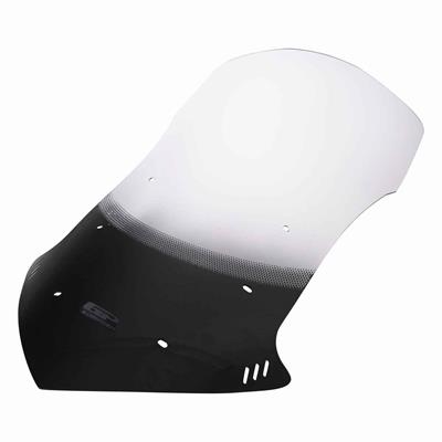 GP Kompozit Honda NC 750 X 2021-2024 Uyumlu Baskılı Tur Camı Şeffaf - 59 cm