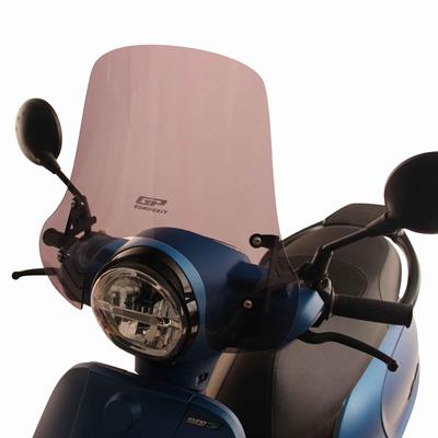 GP Kompozit SYM Fiddle 2024 Uyumlu Ön Cam Füme - 40 cm