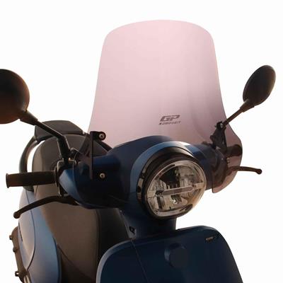 GP Kompozit SYM Fiddle 2024 Uyumlu Ön Cam Füme - 40 cm